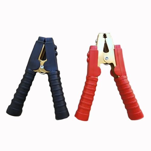 NANSH Copper Booster Jumper Cable Clamps Heavy Duty Car Battery Charger Clamps (1 Pair) - size: 1 Pair