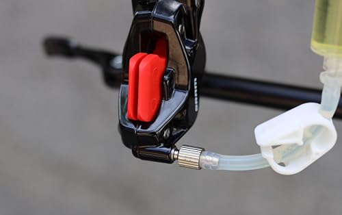 BleedZone Brake Bleed Kit for SRAM Hydraulic Brakes – Bicycle Maintenance Set with 250ml DOT 5.1 Fluid, Reusable 20ml Syringes, Bleeding Edge Tool and Bike Brake Components