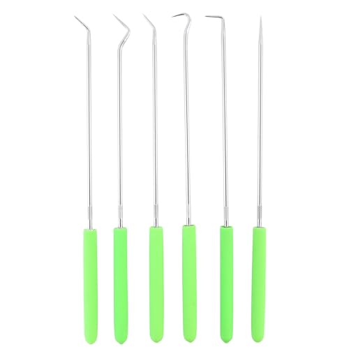 OEMTOOLS 26517 6-Piece Hook and Pick Set, Precision Manipulation for Automotive and Electronics, Durable Steel Construction, Versatile Tool Set