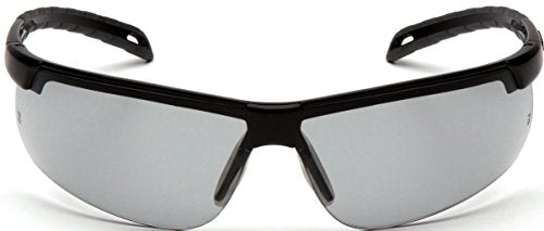 Pyramex Ever-Lite Lightweight Safety Glass Indoor/Outdoor Mirror Lens - color: Light Gray H2max Anti-fog Lens/ Black Frame