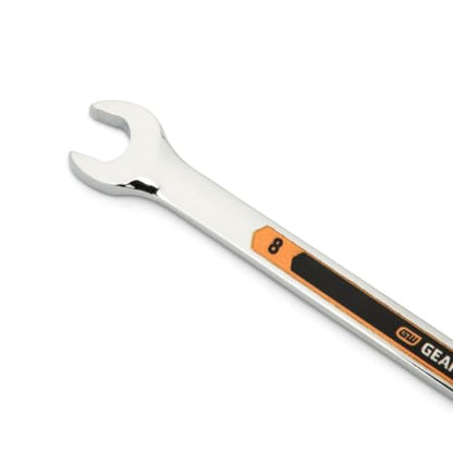 GEARWRENCH 22 Piece 12 Point Metric Hi-Viz Long Pattern Combination Wrench Set | 81916H - style: 22 pc