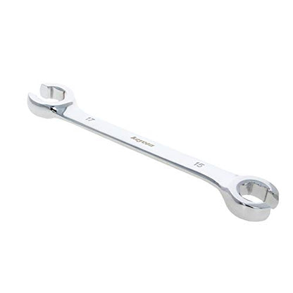Utoolmart Flare Nut Wrench, 15mm x 17mm Metric Double Open End, 1Pcs - color: 1pcs, size: 15x17mm