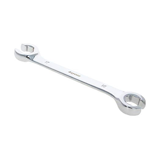 Utoolmart Flare Nut Wrench, 15mm x 17mm Metric Double Open End, 3Pcs - color: 3pcs, size: 15x17mm