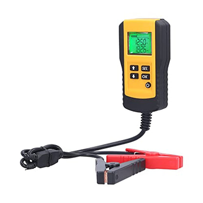 AE300 Digital Battery Analyzer, Car Battery Tester, Accuracy 12V Battery Checker with LCD Backlight Display, Non Destructive Battery Indicator Tester for Vehicle Maintenance