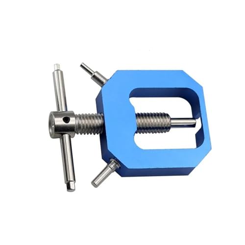 1/8 1/10 RC Motor Gear Puller Remover Universal Pinion Gear Tooth Extractor Repair Tool for 1:8 1:10 Scale Crawler Truck Car Upgrade Parts HSP HPI Axial SCX10 Traxxas RC4WD Redcat (Blue) - color: Blue