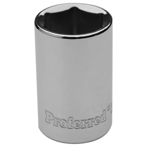 S15014 1/4" Drive SAE Socket, 7/16" Standard 6 Point - size: 7/16 INCH, style: STANDARD