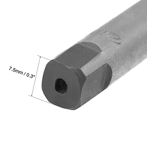uxcell Metric Hand Tap M12 Thread 1 Pitch 4 Straight Flutes H2 Alloy Tool Steel Bottom & Taper Screw Tap Set Tapping Tools for Repairing 1 Pair - size: M12 x 1