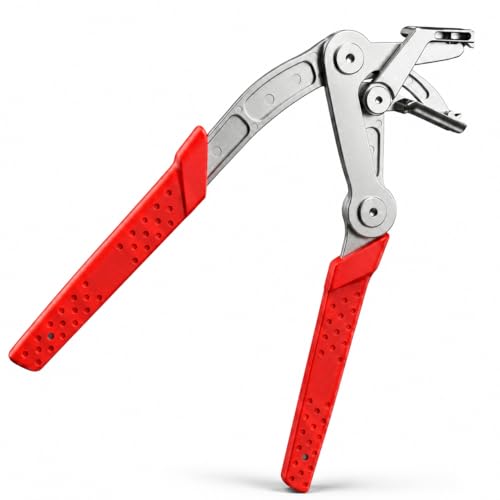 Car Clip Pliers, Auto Clip Removal Pliers, Panel Clip Removal Tool for Automotive Plastic Fasteners, Trim Clips & Door Panel Removal, 17-4 PH Stainless Steel, Damage-Free Removal