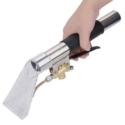 Garosa Auto Detail Steam Cleaner Wand, High Pressure Stainless Steel Extractor Tool for Car Upholstery and Carpet 15.8 Inch Durable Professional Grade Accessory
