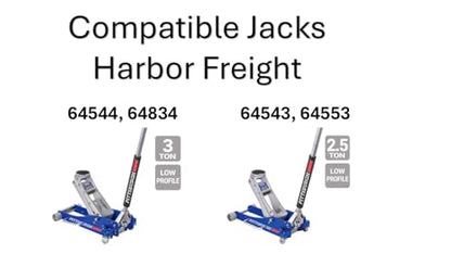 Replacement Jack Saddle Pad for Harbor Freight Pittsburgh 3 and 2.5 Ton Low-Profile Aluminum Racing Floor Jack with Rapid Pump