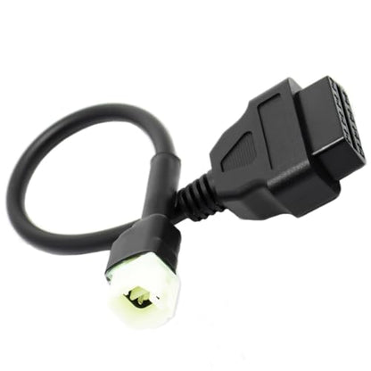OBD2 OBDII 4 Pin Plug Diagnostic Cable Adapter Compatible with Honda Motorcycle - color: per Honda 4Pin