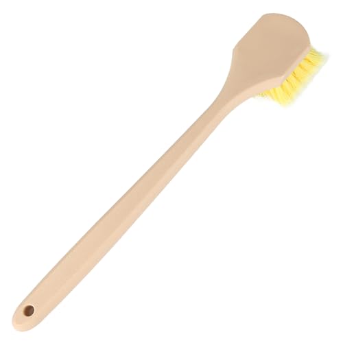 Mr. Detroit - 20" Long Handle Wash Brush w/Heavy Duty Scrub Brush with | Non-Slip Long Handle for All Wheels Tire, Like Automobile, Motorcycle, Bicycle and Ship