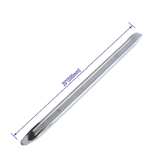 2 PCS 20-Inch Tire Iron, Heavy Duty Tire Spoons Lever Bar, Professional Tire Changing Tool for Installing and Removing and Repairing Wheel Tires of Cars, Motorcycles, Scooter Bicycles - size: 20 inch