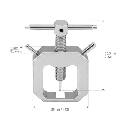 Motor Gear Puller, Universal Motor Pinion Gear Puller Remover Mini Gear Puller for RC Vehicle Models Rc Car Fan (Silver) - color: Silver