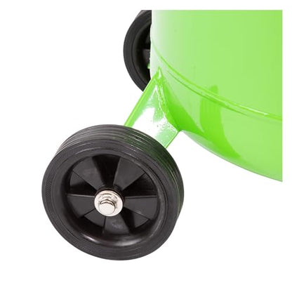 OEMTOOLS 87042 18 Gallon Portable Oil Lift Drain, Waste Oil Drain with Steel Waste Oil Container, Oil Changing, Oil Dolly for Motor Oil Drain, Funnel Drain - style: 18 Gallon Oil Drain
