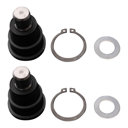 TRQ Front Lower Ball Joint Set Compatible with 2015-2018 Chevrolet City Express 2009-2014 Nissan Cube 2011-2014 Juke 2011-2017 Leaf 2013-2021 NV200 2007-2019 Sentra 2007-2012 Versa - style: PSA48839