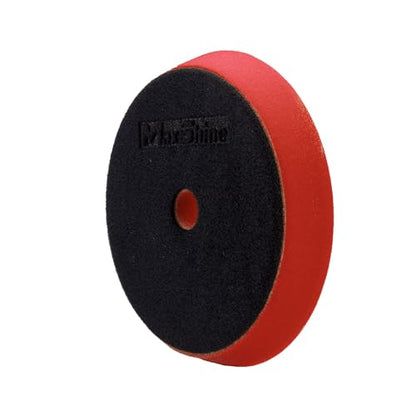 Maxshine 5” Universal High Pro Foam Pad Set – Compatible with DA & Rotary Polishers – Professional Detailing Pad for Heavy Cutting, Cutting, Polishing, & Finishing – Hook & Loop Backing - size: 5", style: Set