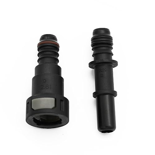 12.61mm SAE to 14.8mm Straight for 1/2 ID Nylon Fuel Line Hose Quick Release Connector - color: Straight-Kit, size: 1/2 SAE to 14.8mm Barb