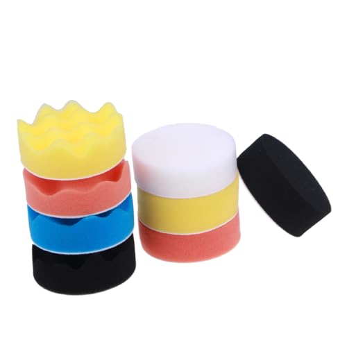 Luxshiny 25pcs Car Buffing Pads Kit Auto Paint Polishing Disc Wool Discs Set Car Detailing Bars Auto Detailing Kit