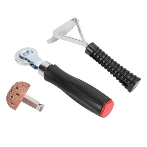 POCREATION Automotive Tyre Repair Stitcher Tool Kit with Tire Patches and Non Slip Roller for Efficient Puncture Repairs