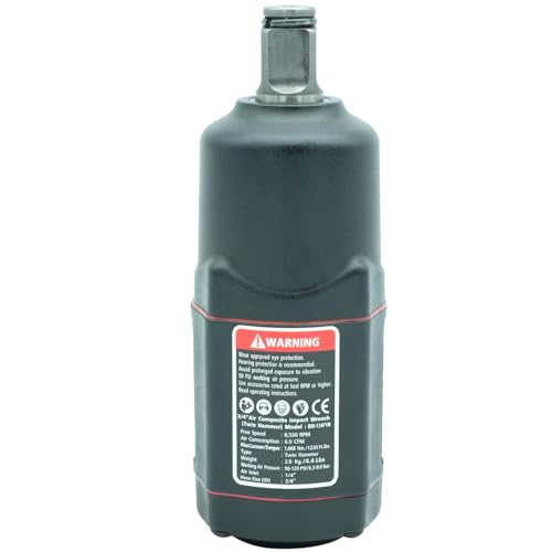 BESWELL BW-134F1N 3/4-Inch Mini Air Impact Wrench - 1230 Ft-Lbs Max Torque | Compact mini pneumatic gun designed for light truck repair, tight engine spaces, and demanding automotive maintenance.