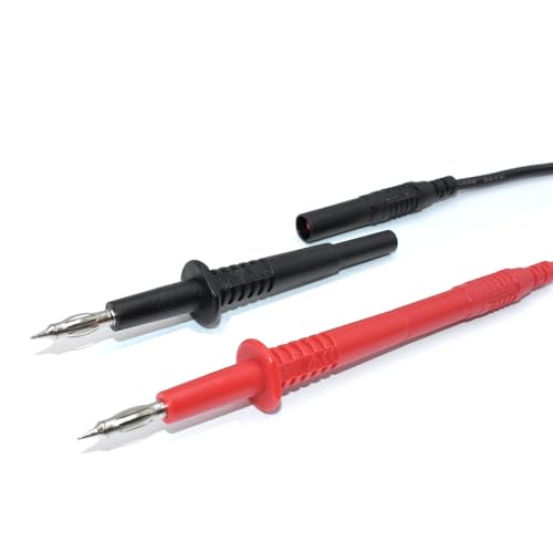 10Pcs Test Leads Kit,Heavy Duty Set with Alligator Clips and Needle Probe | Double Insulated for Multimeter Electrical Testing - style: Test Lead Kit 10Pcs