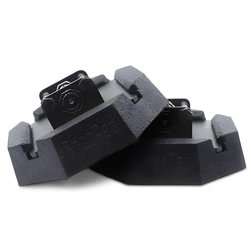 SnapPad SnapJack™ SJ (Pack of 2) | Two-Point Trailer Jack Stands Featuring 5.5" Metal Foot | Adds 61% Additional Surface Area, 3.79 lbs. Per Pad & 7.25" Total Width | Must-Have RV Accessories - size: SnapJack 2PK