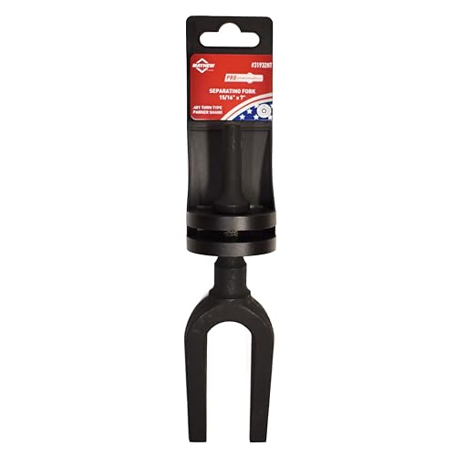 Mayhew Tools 31932HT Pneumatic Separating Fork, 15/16" x 7" Hang Tag, Black Oxide Finish - size: 15/16" x 7" Hang Tag
