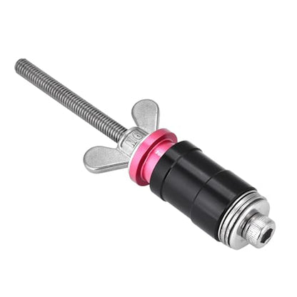 Dioche Rear Shock Bushing Tool, Anti-Rust Rear Shock Eyelet Bushing Removal and Installation Tool with 3 Adapters for Rockshox Mountain Road and s