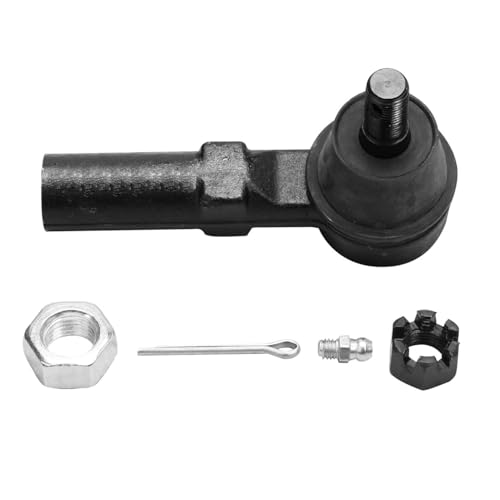 Detroit Axle - Front Knuckles Tie Rods for 2.5L Nissan Altima 2002 2003 2004 2005 2006 Steering Knuckles and Wheel Bearing Hubs Assembly Outer Tie Rod Ends Replacement - size: 4SU50554/Kit