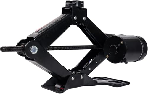 Generic 12V DC Electric Scissor Jack Tool Kit Lift up to 2 Ton Weight for Cars, Sedans, Hatchbacks, and Compact SUVs | Electric Floor Jack | Height up to 13.8 Inches