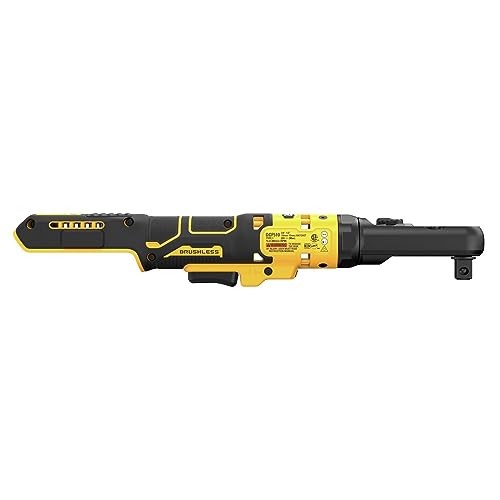 DEWALT 20V MAX XR Cordless Ratchet, 3/8" and 1/2" Sealed Head Ratchet, Bare Tool Only (DCF510B) - style: Bare Tool Only