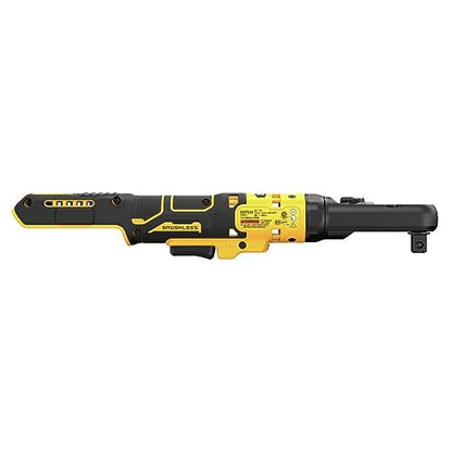 DEWALT 20V MAX XR Cordless Ratchet, 3/8" and 1/2" Sealed Head Ratchet, Bare Tool Only (DCF510B) - style: Bare Tool Only