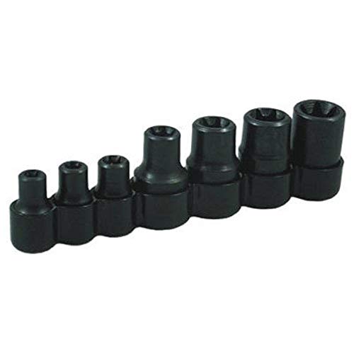 Lisle 26750 7 Piece, External Torx Socket - style: 7 Sizes, E6-E16