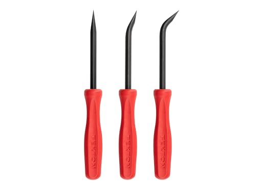TEKTON 1/4 Inch Mini Pry Bar Set (3-Piece) | LRD90805 | Made in USA - size: 1/4 Inch 3-Piece Set