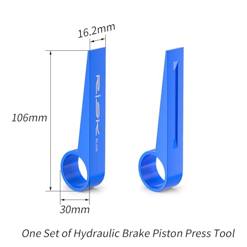 Bike Disc Brake Pad Spreader Tool, Hydraulic Brake Caliper Reset Press Crimping Stop Piston Compatible with Shimano and MTB Road Bikes