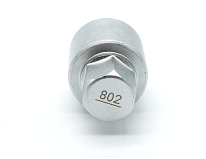TMAX #802 Anti-Theft Wheel Lug Nut Removal Socket Key 3436 for Audi - size: Key #802