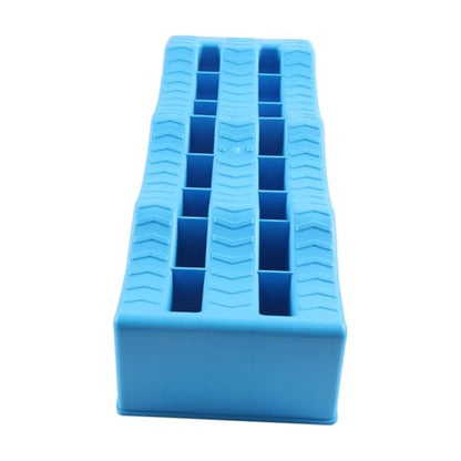 2 Pieces Automotive Leveling Ramps 3 Steps 61x21.3x12cm Easy to Install