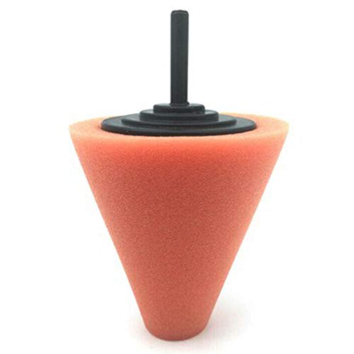 car polishing kit Car Wheel Hub Polish Buffing Polishing Sponge Cone Metal Foam Pad for Car Wheels Car Doors and Handles 4Pcs
