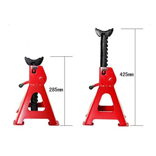 3 Ton 6,600 Lbs Jack Stands High Lift Set Capacity Steel Car Auto Shop Axle | Hoist Lift Portable for SUV Truck RV 1 Pair