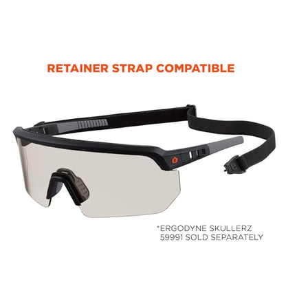 Ergodyne Unisex Skullerz Aegir Anti-scratch & Enhanced Anti-fog Safety Glasses - color: In/Outdoor Lens