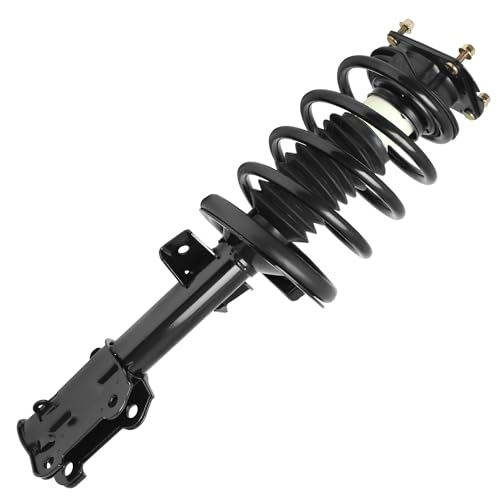 Detroit Axle - 2 Front Struts for 2011 2012 2013 2014 Ford Mustang [Excludes Performance Suspension], Struts with Coil Spring Assembly Replacement Suspension - size: 11930x2/Pair