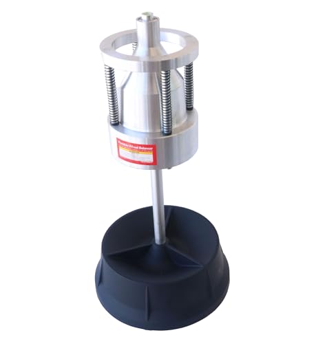 Portable Bubble Balancer Wheel Balancer with Bubble Level Static Balancing Machine Tire Changer Auto Car Wheel Repair Balancer (Black)
