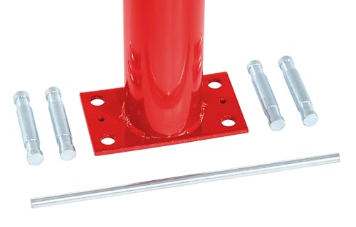 Vestil FJB-150 Basement Floor Jack 150 In. Maximum Height 2,588 Lb. Capacity Red
