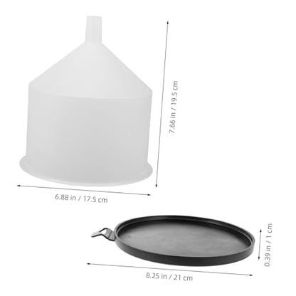 Vaguelly 1set Spill Coolant Filling Funnel Kit for Easy Radiator Fluid Handling Compatibility for Various Car Models Efficient Coolant Fill Workspace