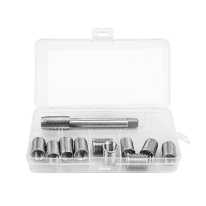 Spark Plug Thread Repair kit, M10*1.25 BoltM10*1.25 Tap Stainless Steel Repair kit for Automotive Engine Cylinder Head Rethreaded Kit Repairs Tools - color: M10*1.25