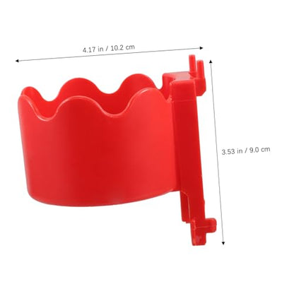 Plastic Cylindrical Spray Bottle Holder for Pegboard Wall-Mounted Car Wash Tool Organizer with Anti-Slip Surface Space-Saving Storage Rack for Sprayer Kettles and Polishers