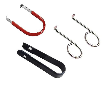 Car Wheel Lug Cap Cover Removal Tool Set, Wheel Hub Bolt Nut Cover Removal Nut Caps Lug Puller Tool Set 4-Pack