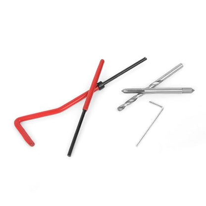 M4 Thread Repair Kit, Thread Repair Kit, 25pcs M 4 Thread Repair Cutter Kit Thread Repair Insert Kit with, Automotive Thread Repair Metric Kits