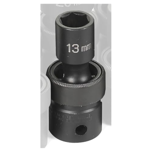 Grey Pneumatic 2013UM Socket - style: 13mm Standard Universal